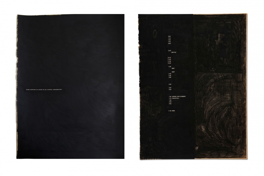 Guy Vording: uit de serie 'Black Pages III'