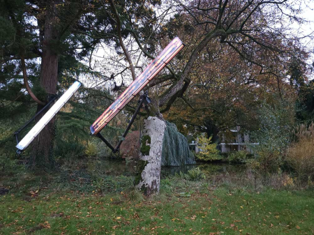 Jop Vissers Vorstenbosch in tuin Rosa Spier Huis