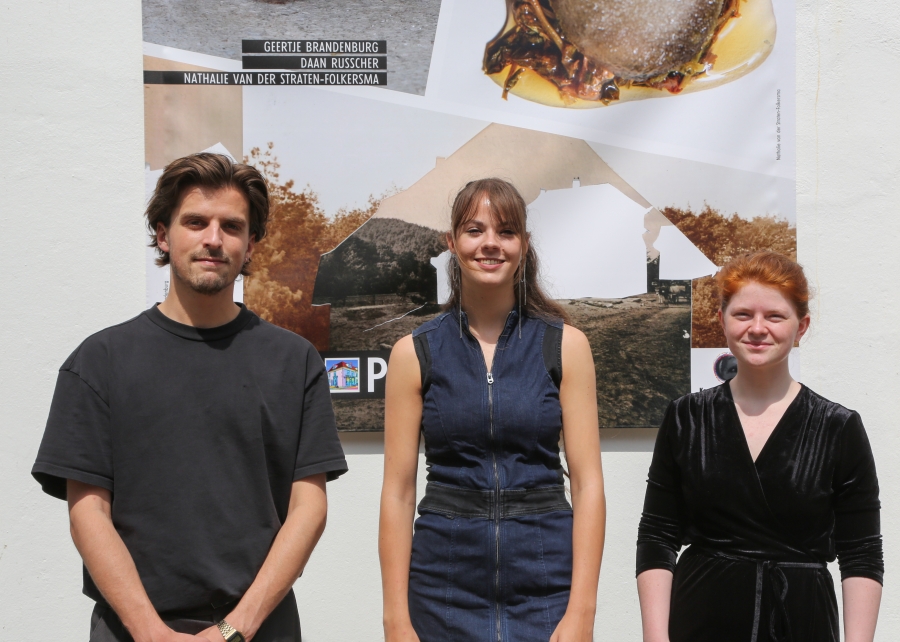 Daan Russcher, Nathalie van der Straten-Folkersma en Geertje Brandenburg (foto: Pieter Kunnen)
