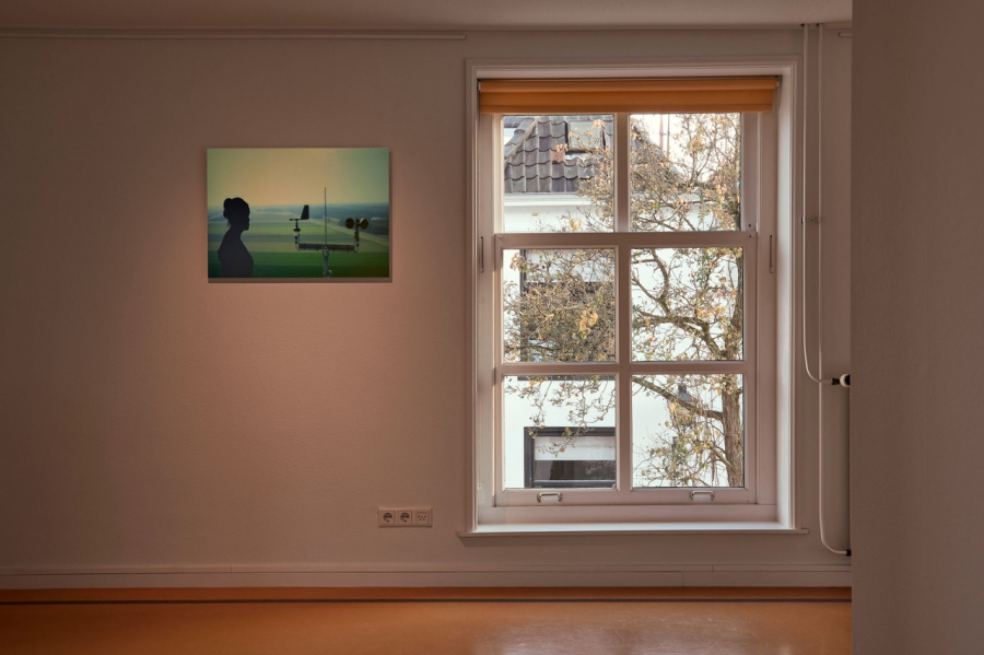 De verschillende uitzichten van binnen...  (foto: Pim Leenen)