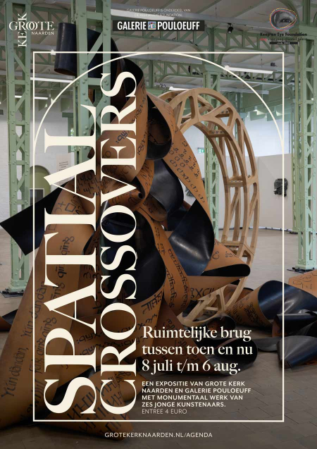 <small>8 juli t/m 6 augustus: Grote Kerk Naarden</small> Spatial crossovers - ruimtelijke brug tussen toen en nu