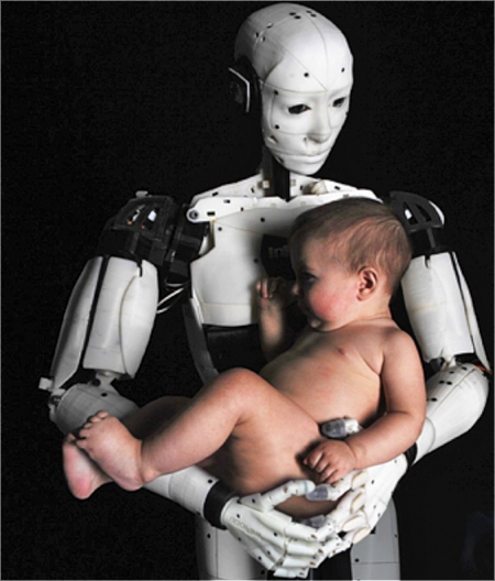 Het promotiebeeld van de expo ROBOT LOVE.